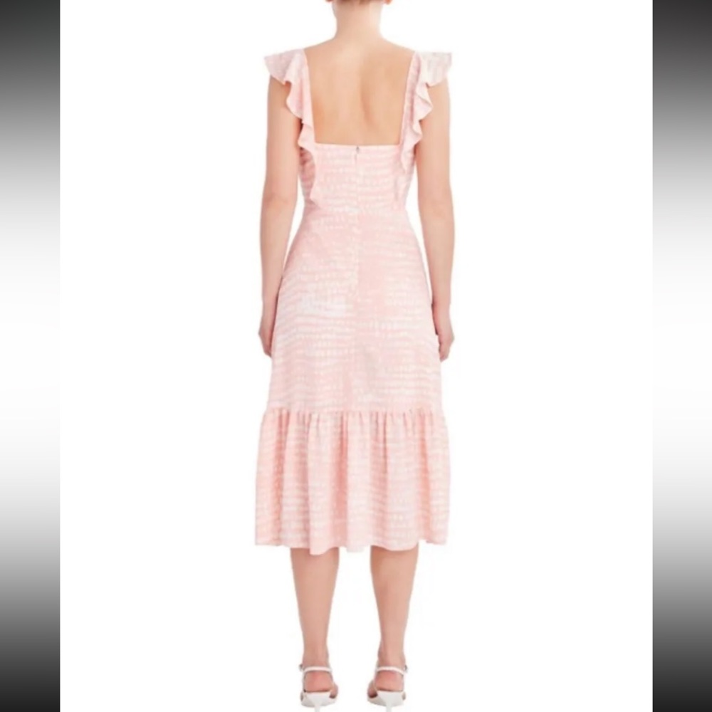 NWT - BCBG Paris Pink Midi Dress - Picture 3 of 9